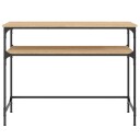  Konsollbord sonoma eik 100x35,5x75 cm konstruert tre 8720845419974