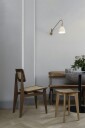 Gubi C-Chair Dining Chair French Cane / Walnut