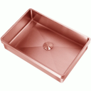 Lavabo High Nedfelt Servant 470x320x110 mm, PVD Kobber