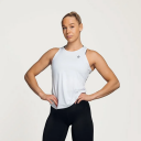 Star Tank Top Black Svart X-small