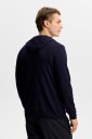 J. Lindeberg Karl Merino Hoodie   Navy   XL