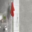 Smedbo Dry FB710 håndkletørker, 1720 x 107 mm, sort