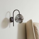 Lindby Valentina vegglampe av glass, konkav