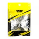 Yeah racing YBS 0004 Steel Bearing Set 20pcs For Tamiya TT 01
