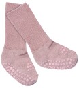 GoBabyGo Sokker med Antiskli - Woodrose m. Glitter - GoBabyGo - 27/30 - Sokker - Rosa - 27-30