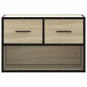  TV-benk sonoma eik 60x31x39,5 cm konstruert tre og metall 8721102839696