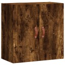  Veggskap røkt eik 60x31x60 cm konstruert tre 8720845947866