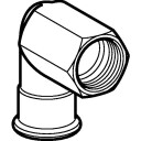 Geberit 28 mm Vinkel FZ 90° med Innvendige Gjenger - Pressfitting
