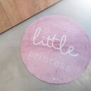 MADABOUTMATS Barneteppe Prinsesse Mini Etna Rosa 100x100cm