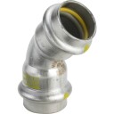 5 stk 28 mm Sanpress Inox G bøy 45°