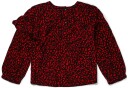 Luca &  Lola Marietta Bluse Red Leopard 68