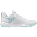 Mizuno Wave Momentum Pro Dame White/Blue Tint 38.5