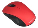 Modecom Mc-Wm10s - Mus - Optisk - Trådløs - 2.4 Ghz - Usb Trådløs Mottaker - Rød