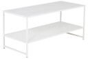 Venture Design Staal salongbord Hvit 100 x 43 cm
