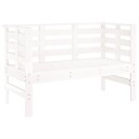  Hagebenk hvit 111,5x53x71 cm heltre furu 825136
