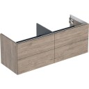 Geberit One underskap 133,2x47 cm valnøtt Nøttetre