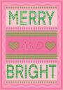 Merry and Bright Christmas Plakat Plakat / 30x40cm