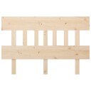 vidaXL Sengegavl 153,5x3x81 cm heltre furu
