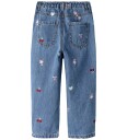 Name It Jeans - NmfBella - Medium+ Blue Denim/Emballasje - Name It - 2 år (92) - Jeans - Blå