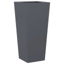 Plantekasse antrasitt 35x35x75 cm stål