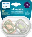 Philips Avent Ultra Air Deco Smokk 2-Pack 6-18m Grønn/Grå