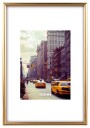 DÃRR New York Billedramme Plast 29,7x42cm Guld