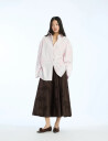 ROTATE Birger Christensen Flower Oversized Shirt   Pink   40