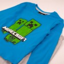 Minecraft Pysjamas Creeper Duo - 140 / 10 år - Barn - Gutt/Jente - 95% bomull/5% viskose