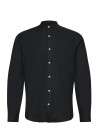 Lindbergh Oxford Superflex Shirt L/S - Black - S