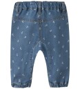 Name It baby   Jeans nbmBen Bow Tap R Aop Jeans 1103   Blå