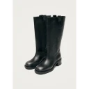 ALOHAS Sajan Leather Boots   Black   36