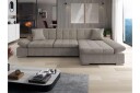 Vananda Sofa med Sjeselong 3 seter i Bouclé   Grå