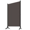 vidaXL Romdeler 3 paneler antrasitt 260x180 cm