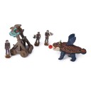 Dragons Leketøy 19 cm Brennende Kamper Tannløs