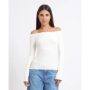 Guess Dame Strikkevarer Hvit XS,