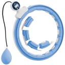 Smart Hula-bøyle for voksne med vektballteller 16 knop (76-113 cm) Lyseblå