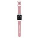 Apple Watch (38/40/SE/41MM) Hello Kitty Silikone Silikon Smartwatch-rem - Pink