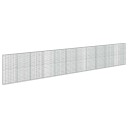 vidaXL Gabion med 3,5 mm tråd og 5x10 cm mesh 1150x20x200 cm