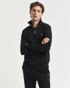 Gant Shield collegegenser med half zip BLACK XL