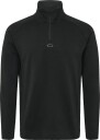 OAKLEY Oakley Platform Qtr Zip   PITCH BLACK   M