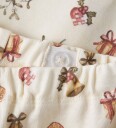 Lil" Atelier Bukser - NbnLayo - Turtledove/Gammel jul - Lil Atelier - 56 - Bukser - bomull Beige Hvit