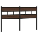  Hodegavl brun eik 140 cm stål og konstruert tre 8721158377739