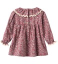 Wheat Kjole   Krage Elvira   Grape Blomster   Wheat   2 år (92)   Kjole Beige Bordeaux Grønn Hvit Rød