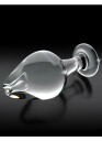 Icicles No 25 Analplugg i Glass     - Klar