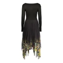 Desigual, Dame, Kjoler, Svart, S,