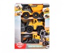 Dickie Toys Volvo Construction Lekebilsett 3-Pakning