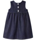 Name It Kjole   NmfElla   Glitter   Dark Blue Denim   Name It   3 år (98)   Kjole Blå Marineblå
