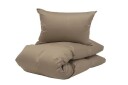 Borås Cotton Sengesett Cloud I Sateng - Sand Størrelse: 140x200 1734920-03-591 1734920-07-36