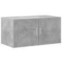  Veggskap betonggrå 80x42,5x40 cm konstruert tre