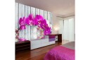Fototapet Violet Orchids With Water Reflection 250x193 - Artgeist sp. z o. o.